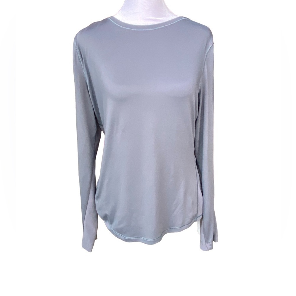 Victoria Sport Workout Top Sheer‎ Purple Size Medium